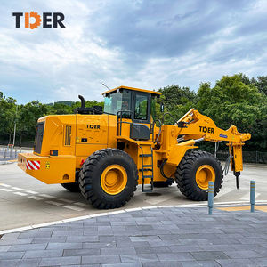 รถตักเทอร์5000กก. 5ตันล้อ5ตันล้อหน้าพร้อมเบรกเกอร์สินค้าโรงงาน - Product Image 4