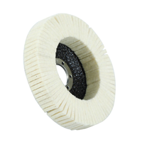 115mm pas cher échantillon feutre droit polissage laine disque usine OEM feutre de laine tampon de polissage outil de polissage abrasif
