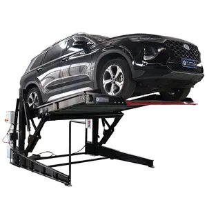 tilting car parking lift hydraulic two post tilting car parking lift mini lift