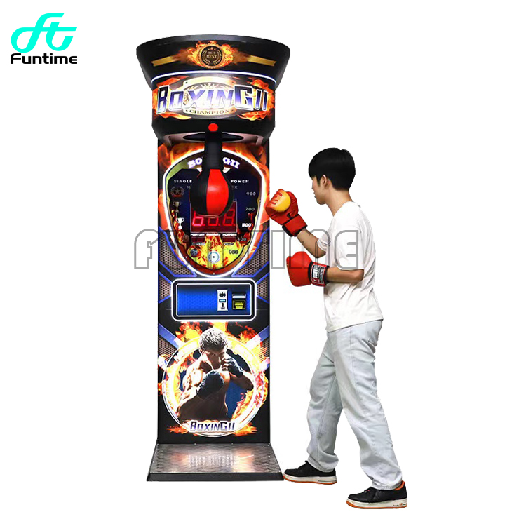 Outdoor Sport Machine Boxing Punch Machine Sport Training Force rocky boxing machine arcade