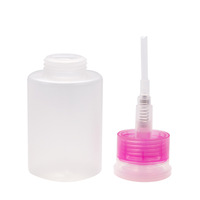 Mini-distributeurs professionnels de 180 ml en plastique japonais pour vernis à ongles, flacons vides pour maquillage et soins des ongles