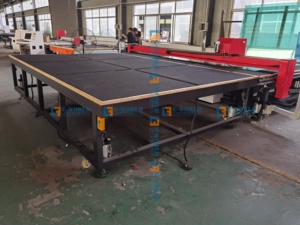 Máy cắt kính tất cả trong một với chuyển đai và bàn phá vỡ có thành phần động cơ cốt lõi - Product Image 2