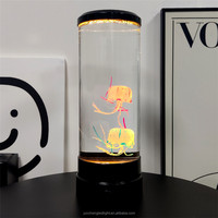 Décoration de noël Led veilleuse Portable Led gelée poisson Design lumière multicolore changeante lampara medusa led