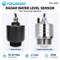 Sensor Level Air Radar PWL-R808 SDI-12 dengan Akurasi 1mm IP67 untuk Debugging, Pemantauan Hidrologi, dan Perawatan Lapangan