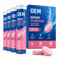 Comprimés de complexe électrolytique premium avec vitamine C et minéraux pour le soutien de l'hydratation – Supplément de bien-être professionnel en gros