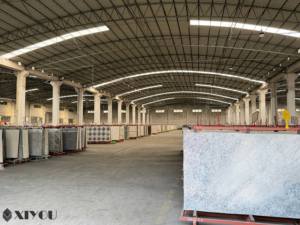 Azulejos de Porcelana Gris Pulido con Aspecto de Mármol, 800x800mm, Acabado Brillante de Lujo, para Pisos de Hoteles y Villas, Azulejos para Sala de Estar - Product Image 6