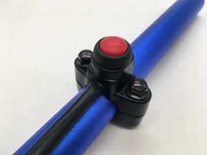 Pièces de moto, interrupteur de moto, support en alliage d'aluminium, interrupteur d'alimentation à réinitialisation automatique pour démarrage, arrêt, klaxon et phare. - Product Image 6