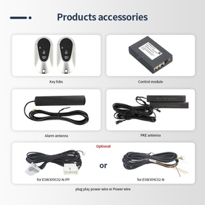 Kit de clé intelligente EASYGUARD PKE compatible avec Benz avec bouton de démarrage OEM d'usine sans accès confortable, entrée passive sans clé - Product Image 2