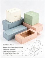 Boîte cadeau en papier écologique réutilisable avec fenêtre, carrée, rectangulaire, universelle, avec fermeture magnétique, impression quadricolore