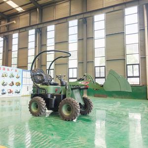 Kuangcheng pemantik elektrik energi hijau E08 roda pemuat multifungsi kecil dengan komponen inti bantalan Motor roda gigi pompa - Product Image 2