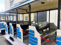 Train électrique sans rail Dorlin à prix avantageux pour 42 passagers, style rétro, pour parcs d'attractions et parcs à thème