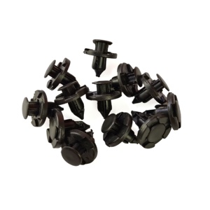 Clips de fixation pour voiture en nylon POM, type poussoir, 01553-09321, <span class=keywords><strong>trou</strong></span> de 8 mm, clips de <span class=keywords><strong>pare</strong></span>-chocs en <span class=keywords><strong>plastique</strong></span> pour voiture, accessoires universels pour voiture - Product Image 1