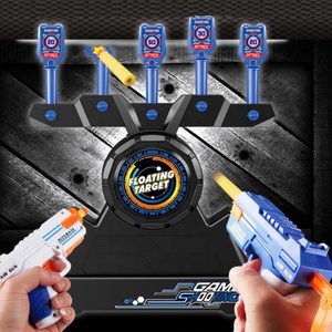 Jeu de tir interactif pour enfants, cible mobile électrique et tir à la balle flottante, jouets de pratique de tir, pistolet à balles souples en EVA - Product Image 3
