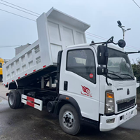 Promotion : Camion benne d'occasion d'origine Sinotruk Howo 4x2, mini-benne 5-10 tonnes, robuste, à faible consommation de carburant