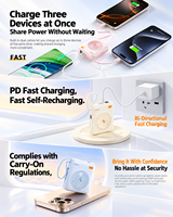 HYTO Nouvelle conception de mini batterie externe PD 22,5 W 10000 mAh 20000 mAh Chargeur rapide avec câble Petites batteries externes portables
