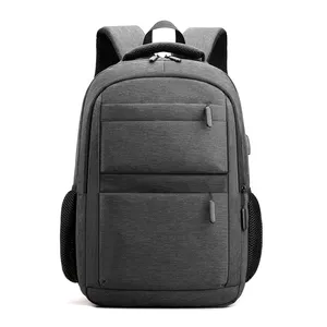 2024工厂新款时尚莫奇拉15.6英寸电脑背包商务笔记本电脑防盗旅行背包