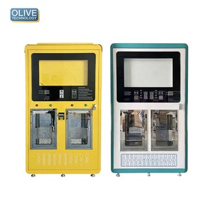เครื่องผลิตน้ำแบบหยอดเหรียญ/กระดาษพร้อมผู้เล่นโฆษณา LCD เครื่องจำหน่ายเครื่องกรองน้ำเชิงพาณิชย์ RO - Product Image 1
