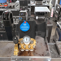 Bomba de Gasolina Eléctrica de Alta Presión GTM GPL-1507C, 150 bar, 200 bar, 2175 psi, 10.7 L/min, Máquina de Limpieza de Tuberías con Pistón Triple