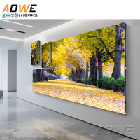 Pantalla LED de Interior a Todo Color de 640x480 mm, Panel de Visualización LED de Aluminio Fundido a Presión P2.5 P4P5 Full HD para Publicidad