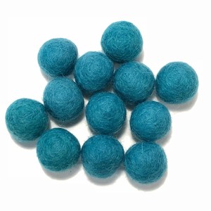 Boules de feutre en <span class=keywords><strong>laine</strong></span> mérinos <span class=keywords><strong>pure</strong></span>, taille personnalisée 1cm-5cm, finition mate, fournisseur en gros pour la matière première artisanale - Product Image 4