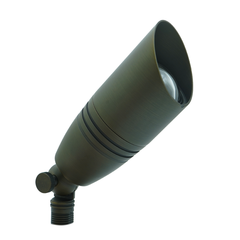 Светодиодный садовый светильник 12 В, низкое напряжение, освещение пальмы, латунный ландшафтный светильник