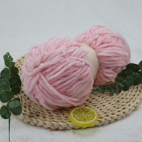 Crochet Cotton Fancy Spun Knitting Chenille Threadsoft Printed Super Chunky Yarn Factory Direct Sales Crochet 100g Yarn