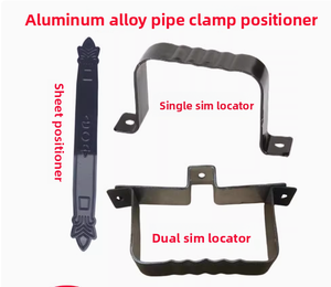 Pince de <span class=keywords><strong>fixation</strong></span> moderne en aluminium pour gouttière, en alliage durable et revêtu, pour système de drainage carré et toiture - Product Image 6