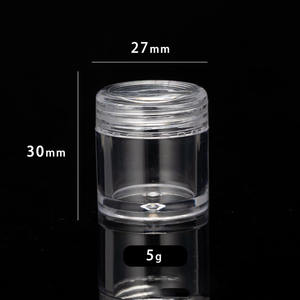 मिनी खाली खाली ढीली पाउडर की बोतल यात्रा कॉस्मेटिक ग्लिटर पाउडर आंख छाया पाउडर और ढक्कन के साथ - Product Image 4