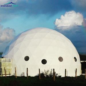 Tienda de cúpula de PVC para hotel, carpa de lujo con sujeción geodésica para exteriores - Product Image 4