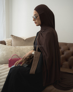 Very Breathable Premium Jersey <strong>Hijabs</strong> Muslim Womens Clothing Antimicrobial Anti-odor <strong>With</strong> 100%Matching Under Cap - Product Image 1