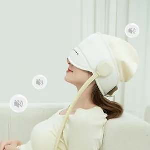 Masajeador de cabeza, máquina de masaje de cabeza y sien de mano, MASAJE relajante, presión de aire de cabeza completa para estimulación cerebral