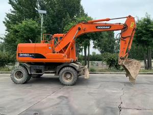รถขุด Doosan DH150W-7 มือสอง ขนาด 15 ตัน บุ้งกี๋ 0.75 ลบ.ม. กำลัง 96 กิโลวัตต์ รุ่นปี 2022 ผ่านการทดสอบและรับรองแล้วสำหรับงานเหมือง - Product Image 2