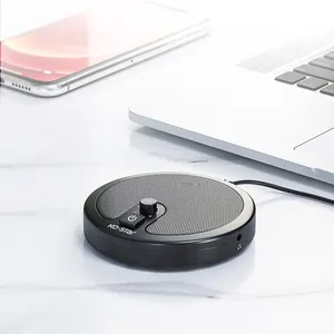 Microfono wireless professionale per conferenze a 8 canali mini registratore vocale audio sottile e microfono