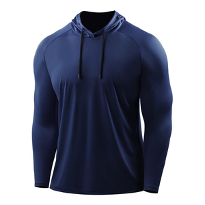 Sweat à capuche décontracté pour homme, idéal pour la gym, le fitness et l'entraînement, à manches longues, produit tendance - Product Image 1