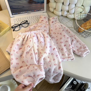 Set di <span class=keywords><strong>Abbigliamento</strong></span> Invernale per Bambini 2026, Due Pezzi con Stampa Cartoon, Caldo e Spesso, per Ragazzi e Ragazze, Set di Biancheria Intima e Pigiami - Product Image 6