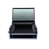 Fiasconist Dual Touch Screen Flight Case 2 X Dell P2418HT + NUC pour le mixeur Waves LV1.