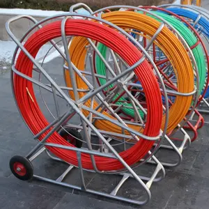 Tige de conduit de traçage de câble de 14mm 300m serpents de conduit manuel en fibre de verre