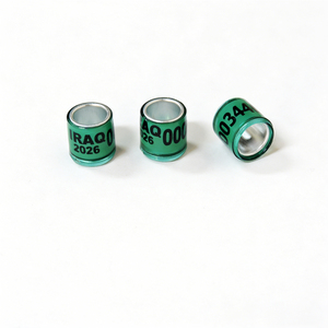 <span class=keywords><strong>2026</strong></span> Vogelring Multicolor Duivenraces Beenring met Woord Oorbellen Plastic Herbruikbaar Alle Seizoenen Vogelbeenring - Product Image 5