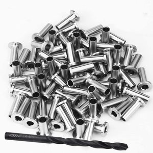 Kit de Protección para Cables de Acero Inoxidable 316, Funda Protectora para Cables de 1/8, 5/32 y 3/16 - Product Image 5