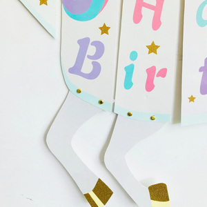 <span class=keywords><strong>Décoration</strong></span> colorée de fête d'<span class=keywords><strong>anniversaire</strong></span> d'enfants conception mignonne de licorne <span class=keywords><strong>décoration</strong></span> de chambre d'enfants - Product Image 4