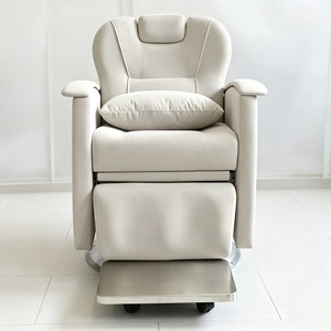 Fauteuil de barbier électrique, fauteuil inclinable de salon de coiffure, chaise de coiffage électrique, fauteuil de salon de beauté pour homme - Product Image 2