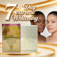 Savon blanchissant puissant pour peaux noires au glutathion et à l'alpha-arbutine – Produits de soin exfoliants, purifiants et nourrissants