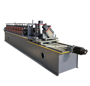 C채널 건축자재용 금속 Purlin 롤포머 스터드 및 트랙 롤 성형 기계 - Product Image 5