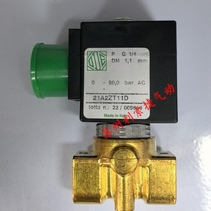 โอเด โซลินอยด์วาล์ว 21A2ZT11D P G 1/4 DN 1.1 มม. 0 90 บาร์ AC แบบเปิดปกติ ผลิตในอิตาลี - Product Image 1