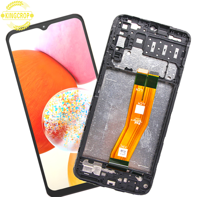 6.6" Original Phone Display for Samsung Galaxy A14 A145F A145M A145P A145R Touch Screen Replacement LCD With Frame Repare Parts