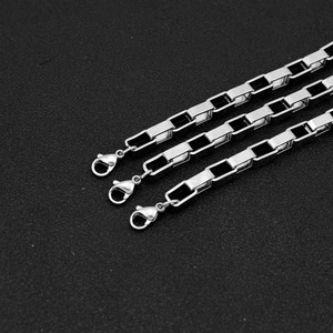 2026 New Simple Popular Design Geometric <b>Chain</b> Bracelet <b>Titanium</b> Steel Silver Plated Unisex's Bracelets Trendy Jewelry Wholesale - Product Image 2