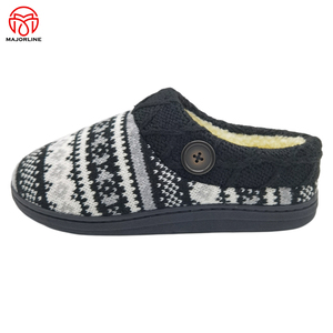 รองเท้าแตะส้นเตี้ยขนฟูสำหรับผู้หญิงรองเท้าโลฟเฟอร์สำหรับใส่ในบ้านและนอกบ้าน - Product Image 2