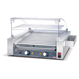 Máquina Asadora de Salchichas Eléctrica Comercial Automática de 9 Tubos Jie Guan EH-209, 220V, Nuevo Equipo para Refrigerios de Supermercado - Product Image 1