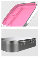Hot Sales Lebensmittel behälter BPA Free Lonchera Bento Box mit Wasser flasche für Schul camping