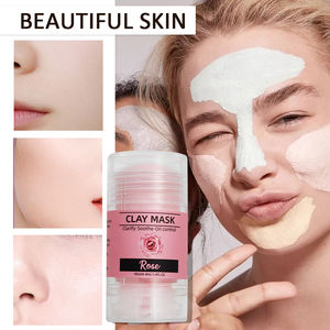 Stick <span class=keywords><strong>de</strong></span> masque à l'<span class=keywords><strong>argile</strong></span> hydratante à la <span class=keywords><strong>rose</strong></span>-Resserrement des pores apaisant éclaircissant nettoyage doux pour peaux sèches <span class=keywords><strong>et</strong></span> sensibles - Product Image 4